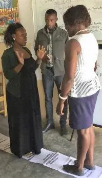 Teacher training in Zambia