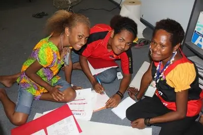 Teacher training in Papua New Guinea